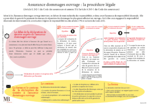 Assurance dommages ouvrage : la procédure légale